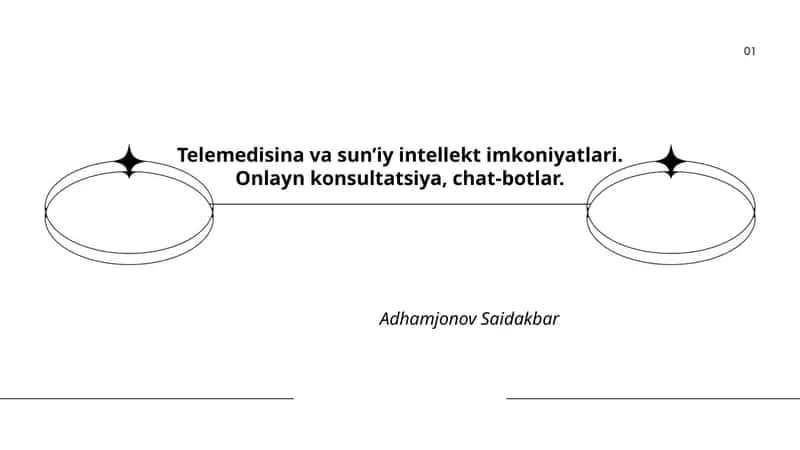 Telemedisina va sun’iy intellekt imkoniyatlari