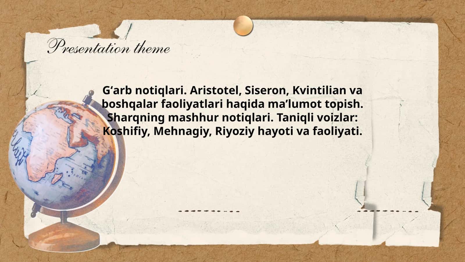 Gʻarb notiqlari, Aristotel, Siseron, Kvintilian va boshqalar faoliyatlari