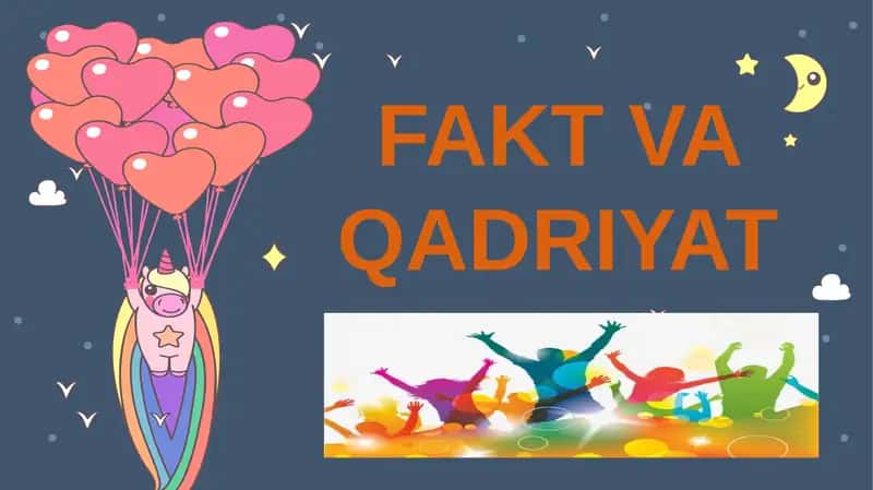 FAKT VA QADRIYAT