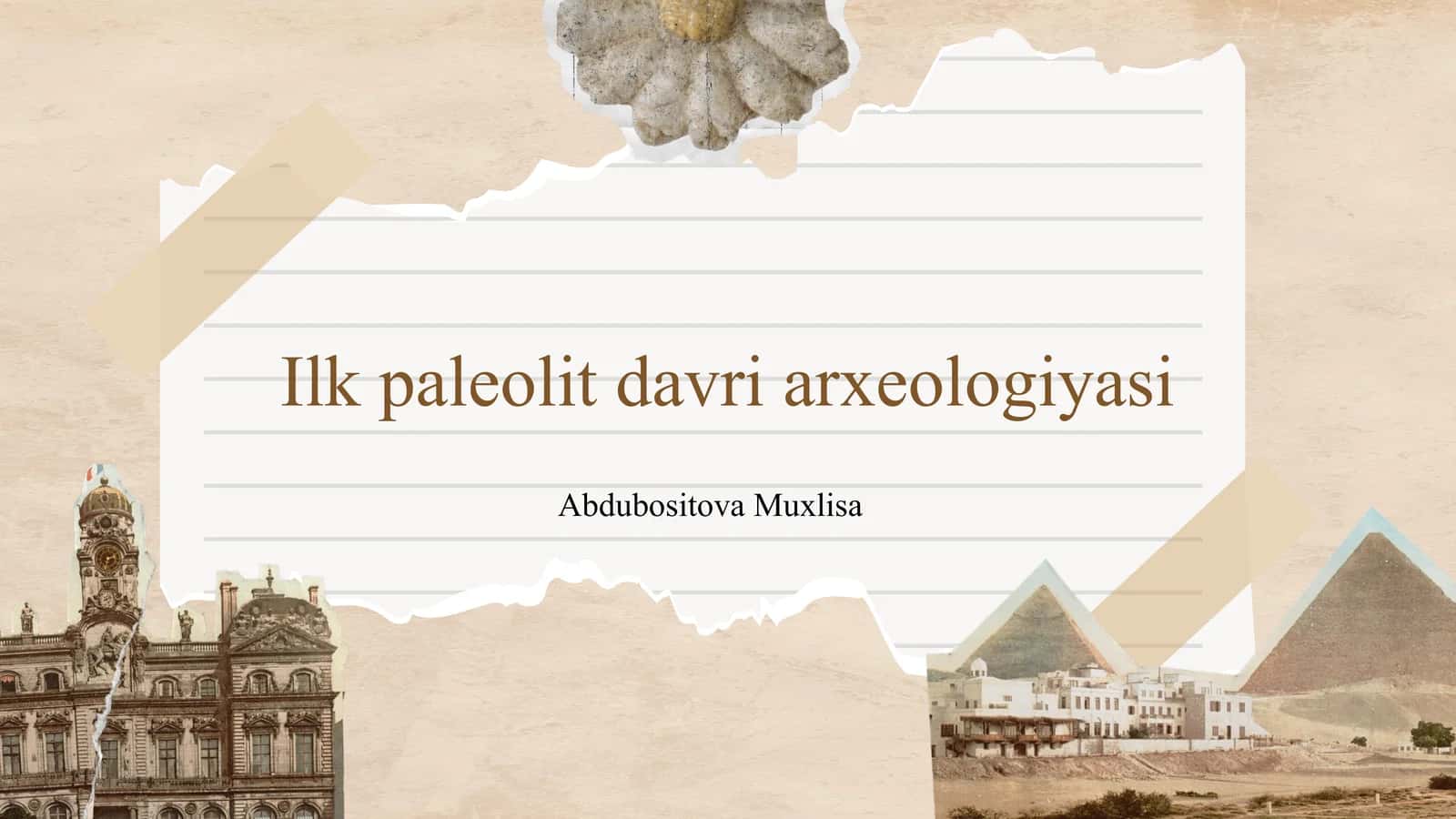 Ilk paleolit davri arxeologiyasi