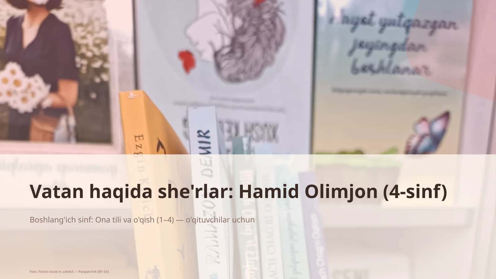 Ona tili va o'qish (1–