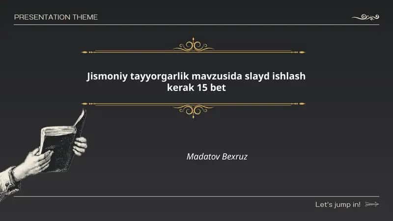 Jismoniy Tayyorgarlik
