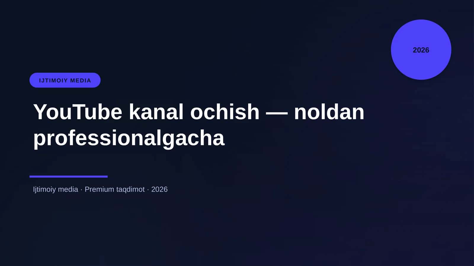 IJTIMOIY MEDIA