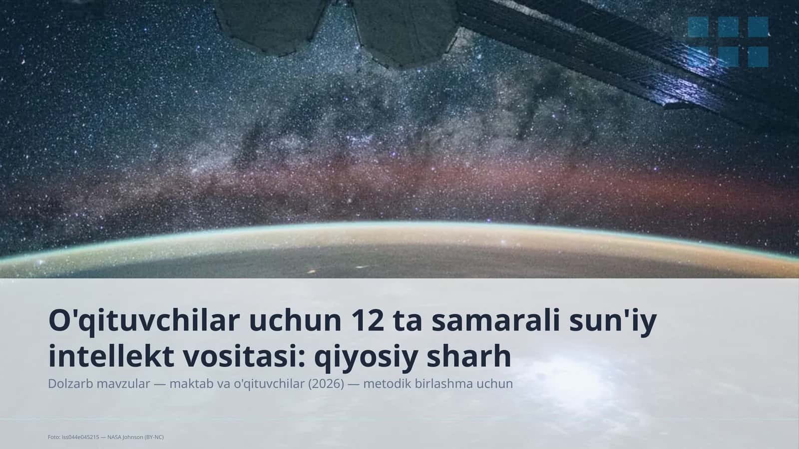 12 ta samarali sun'iy intellekt vositasi