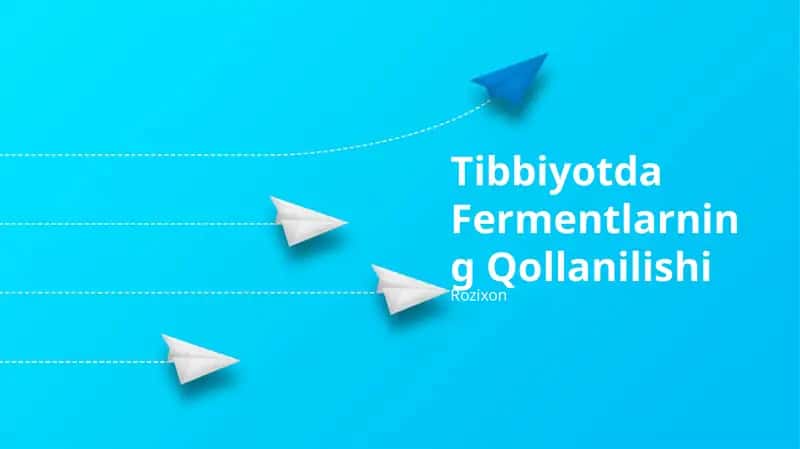 Tibbiyotda Fermentlarning Qollanilishi