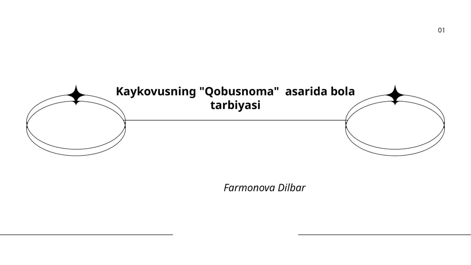 Kaykovusning "Qobusnoma" asarida bola tarbiyasi