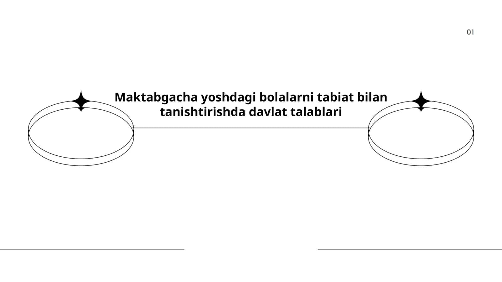 Maktabgacha yoshdagi bolalarni tabiat bilan tanishtirishda davlat talablari