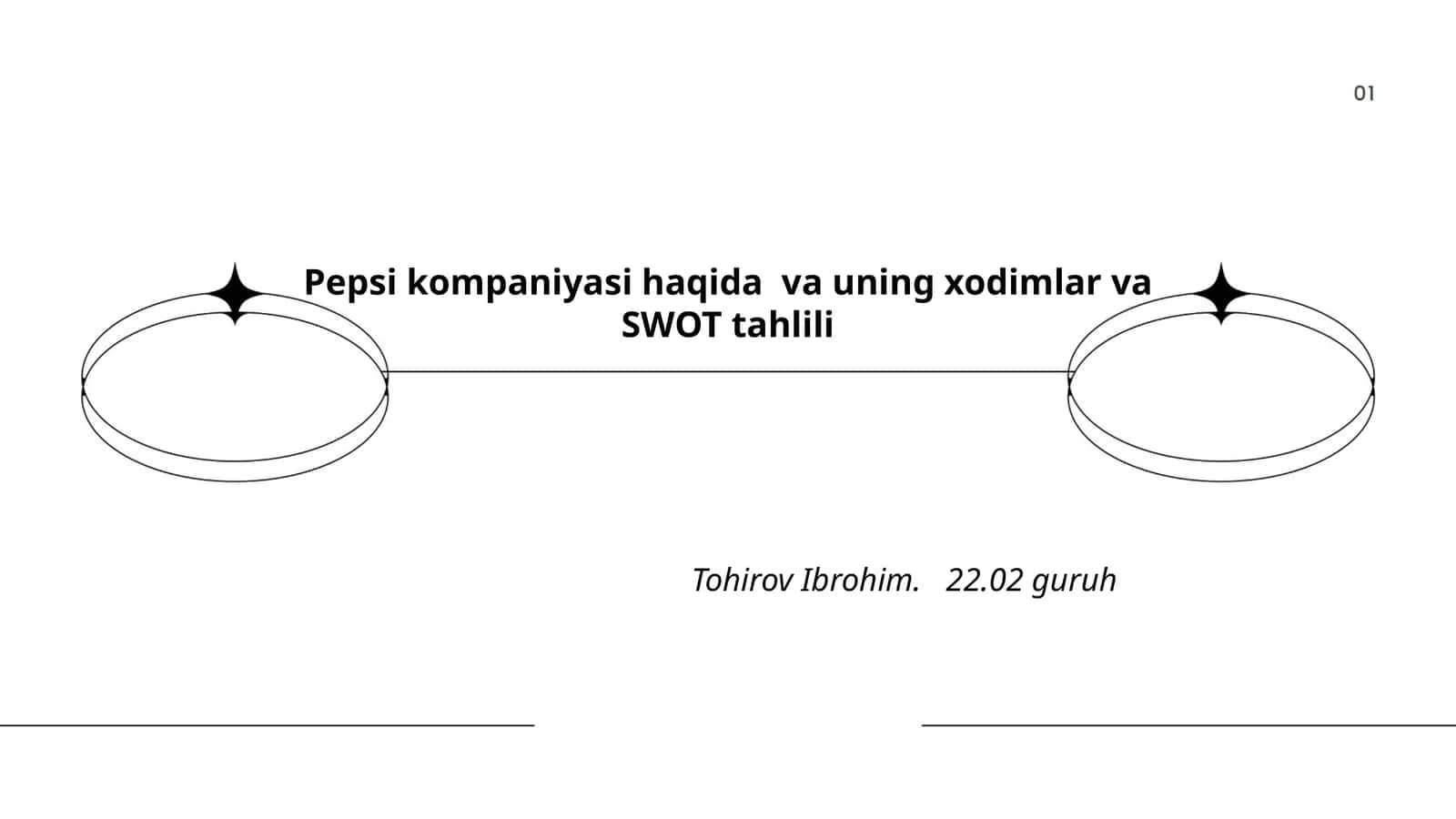 Pepsi kompaniyasi haqida va uning xodimlar va SWOT tahlili