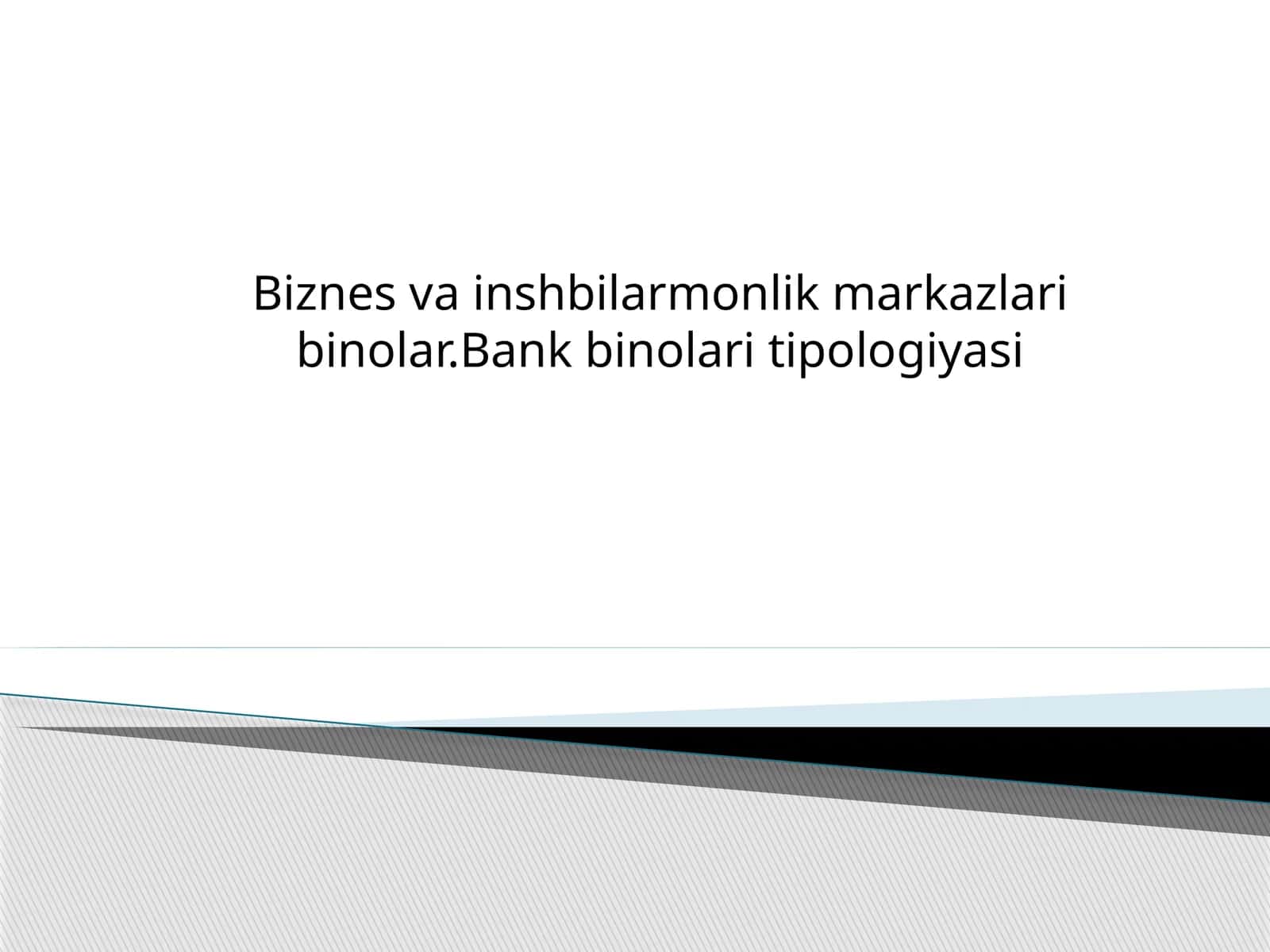 Bank binolari