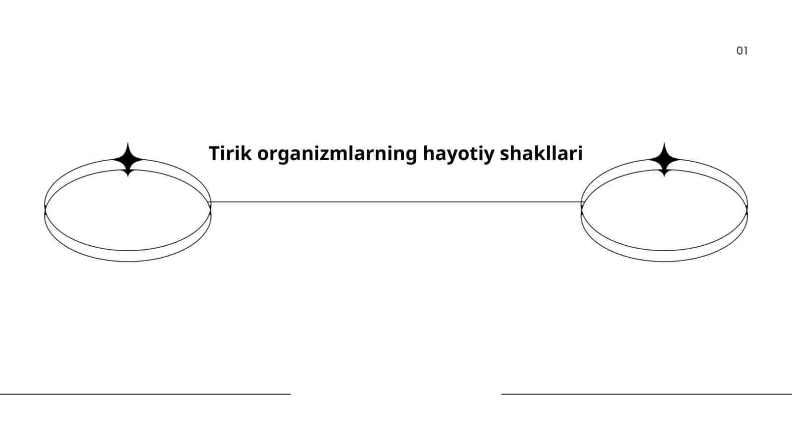 Tirik organizmlarning hayotiy shakllari
