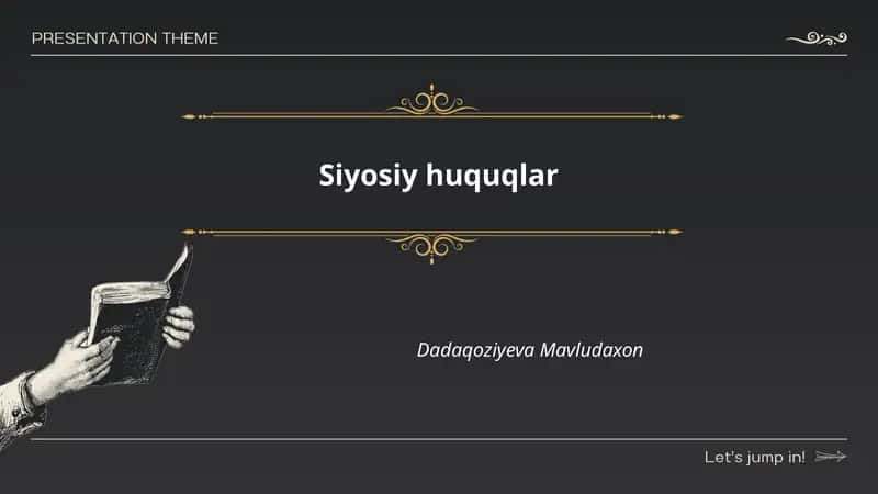 Siyosiy huquqlar