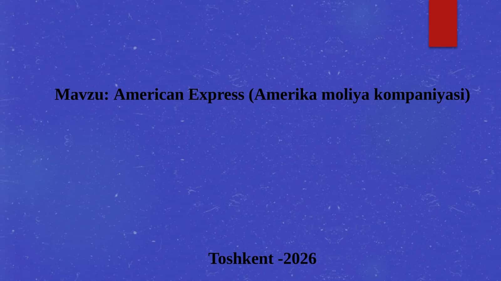 Amerika moliyaviy kompaniyasi