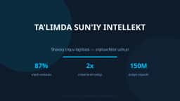 Ta'limda sun'iy intellekt