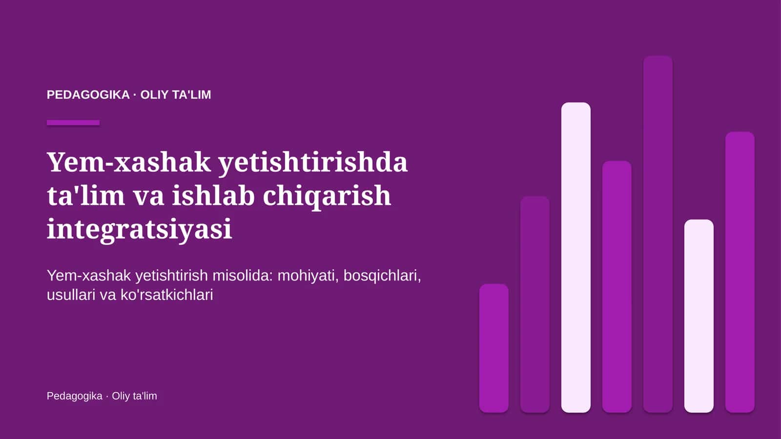 yem xashak yetishtirishda ta'lim va ishlab chiqarish integratsiyasi 6496