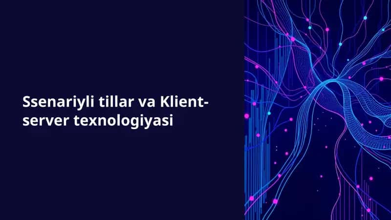 Dasturlash tillarining bir turi bo'lib, HTML, CSS va JavaScript kabi tillar ssenariyli tillarga kiradi.