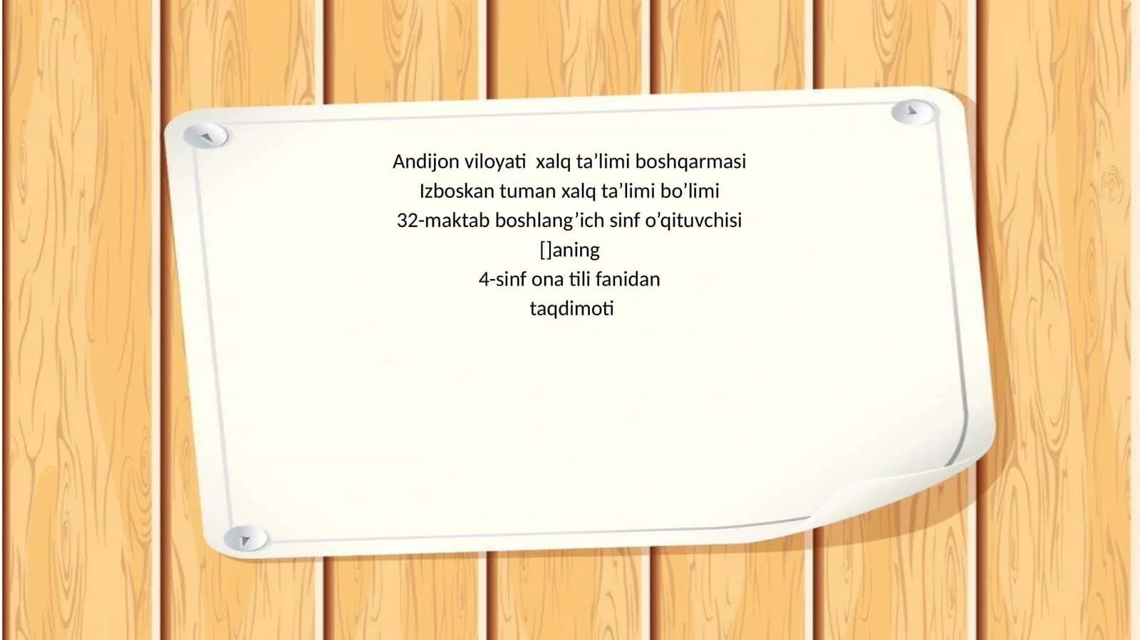 Fe’lzamonlari. (374-376-mashqlar)