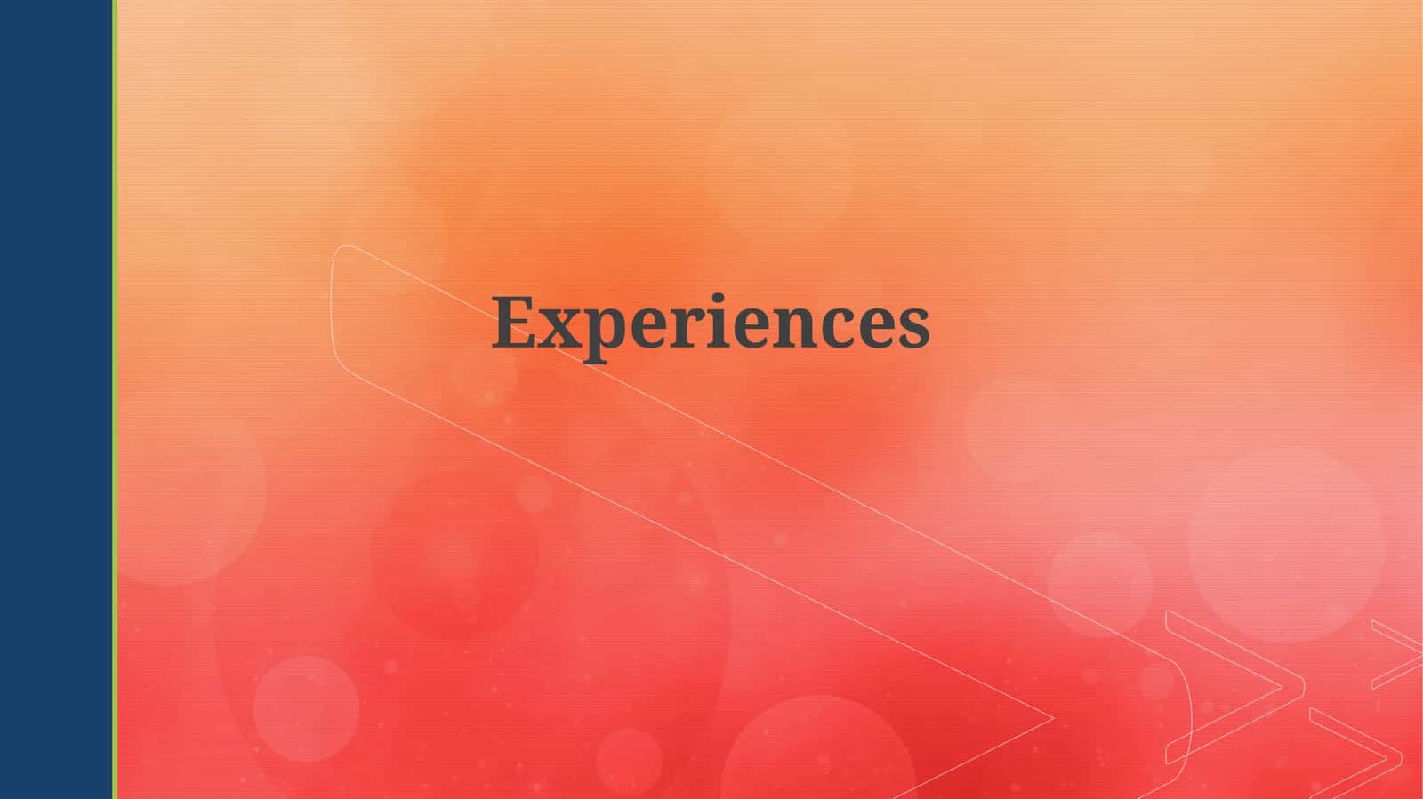 The Tapestry of Experience: A Personal Journey