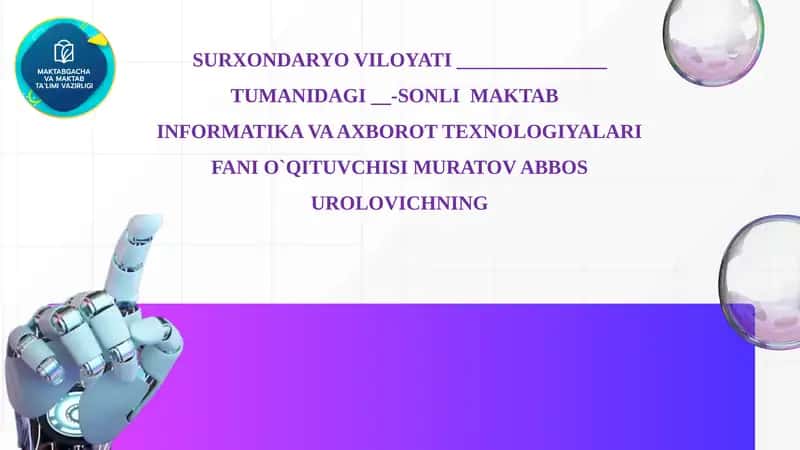 MOBIL QURILMALAR VA ULARNING IMKONIYATLARI