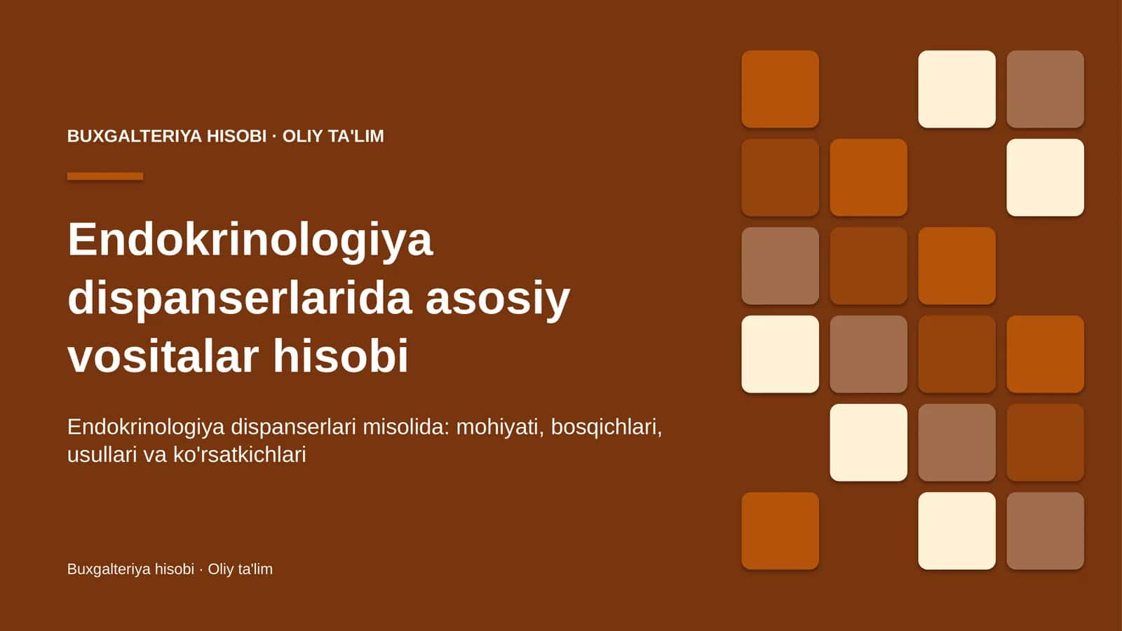 endokrinologiya dispanserlarida asosiy vositalar hisobi 3504