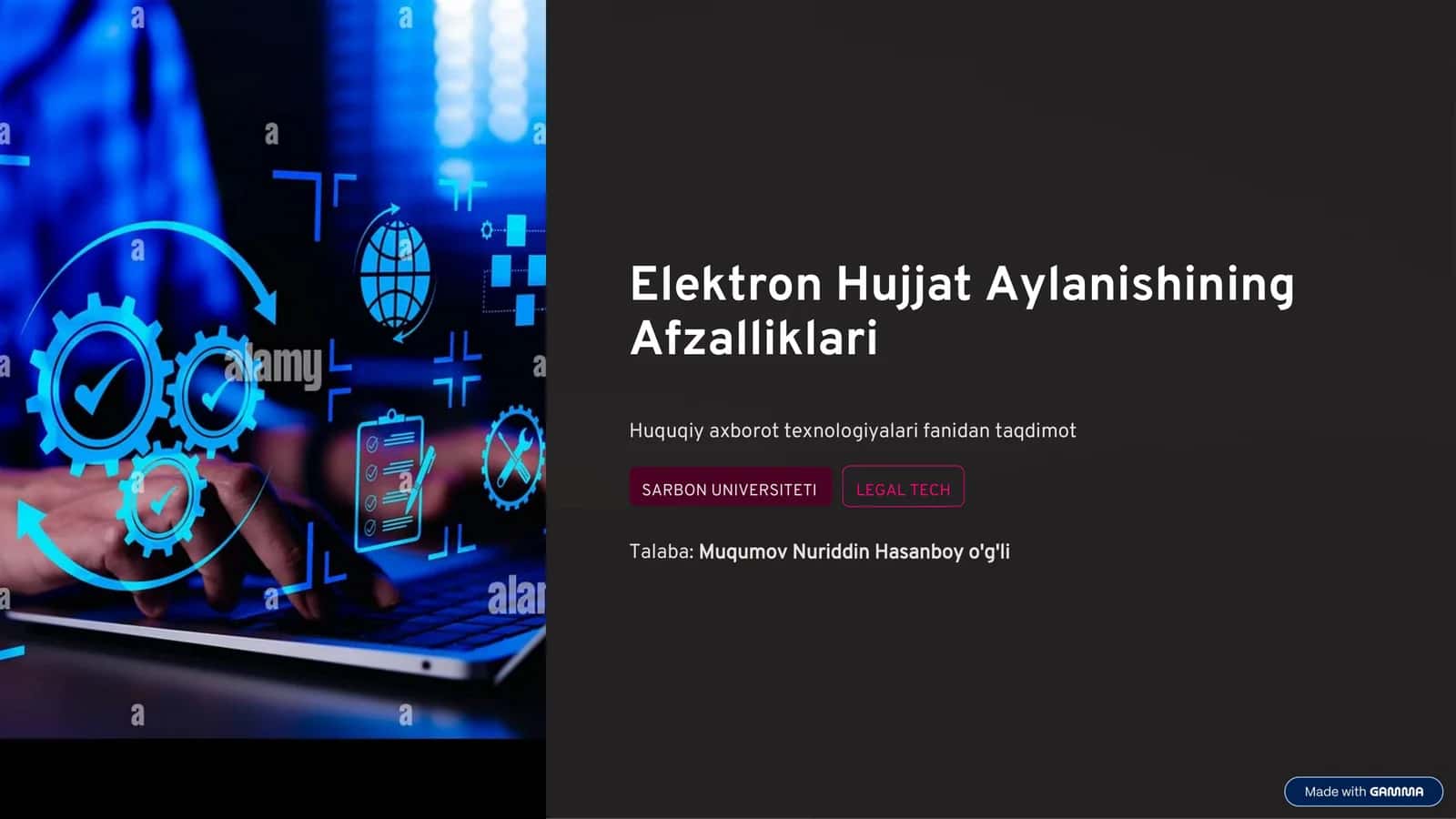 Elektron Hujjat Aylanishining Afzalliklari