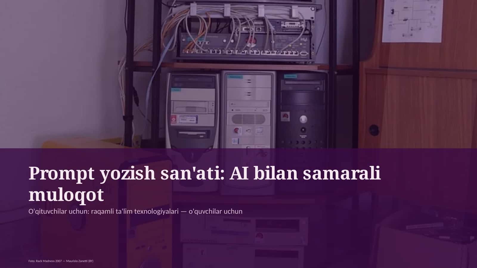 Prompt yozish san'ati: AI bilan samarali muloqot