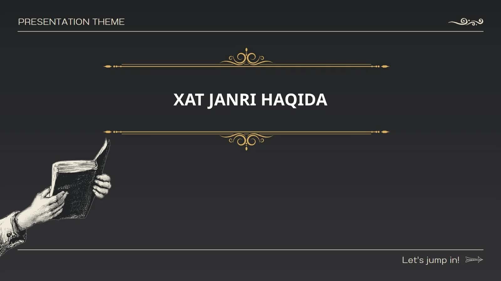 XAT JANRI HAQIDA