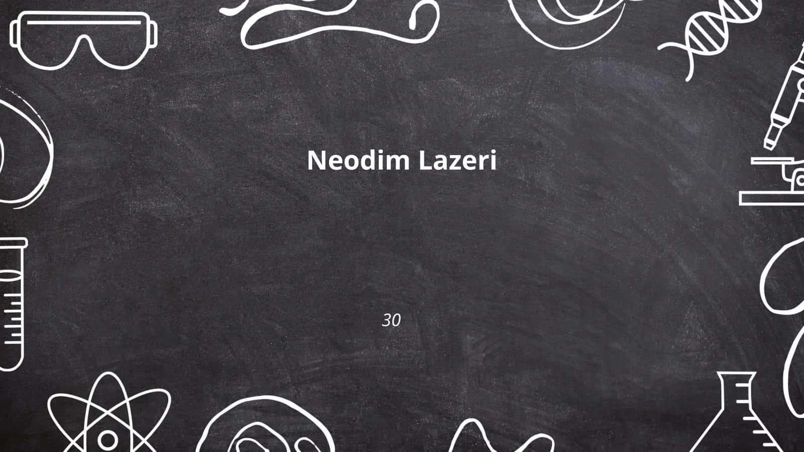 Neodim Lazeri