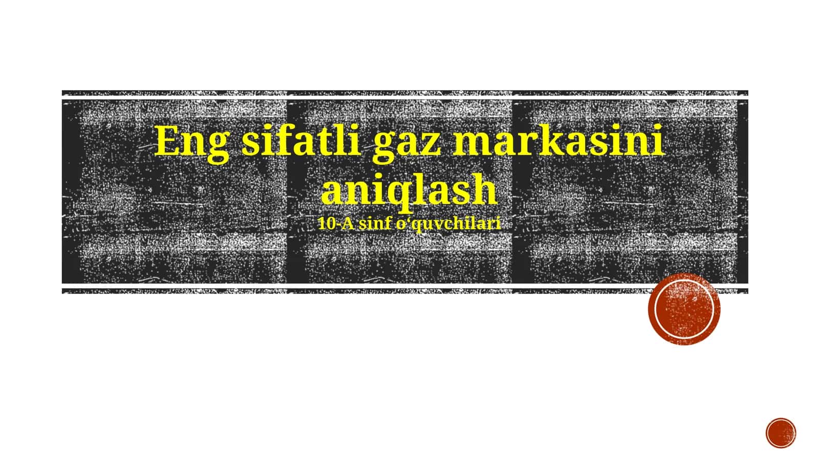 Sifat nazorati va tekshiruv natijalari