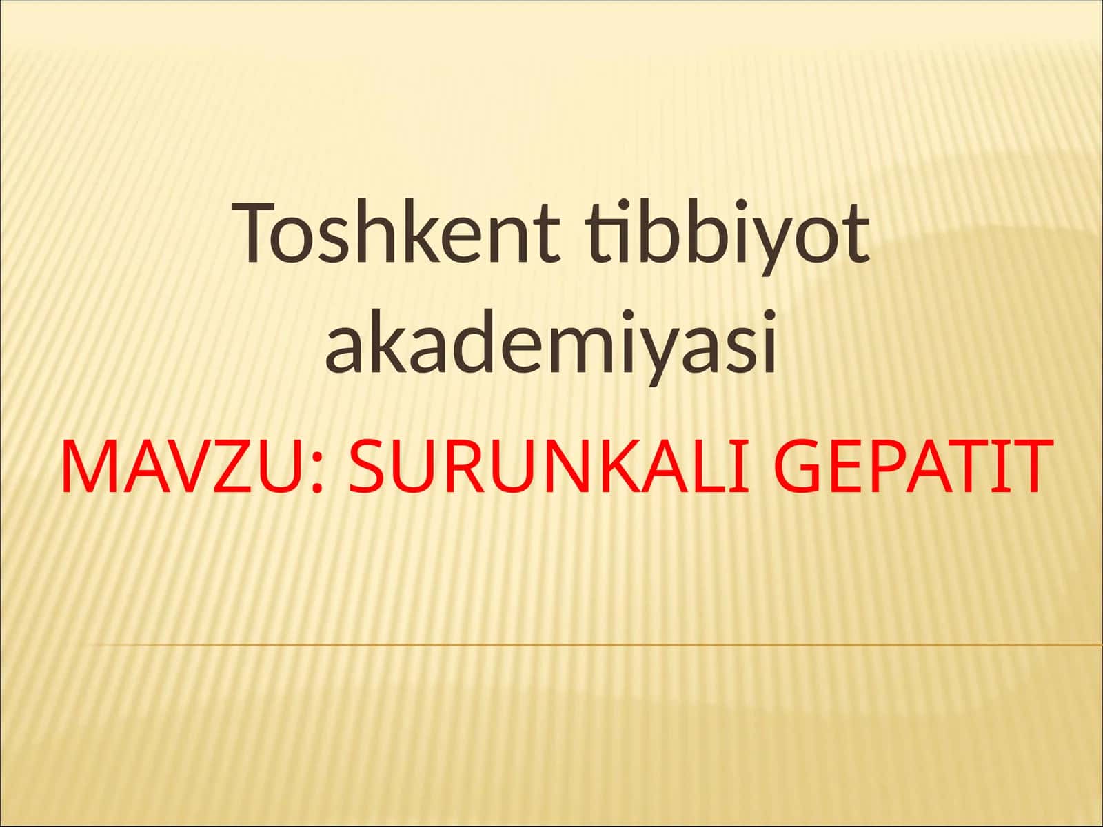 Surunkali gepatit