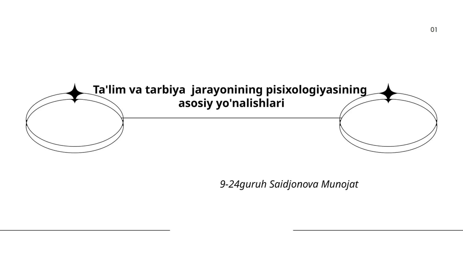 Ta'lim psixologiyasi asoslari