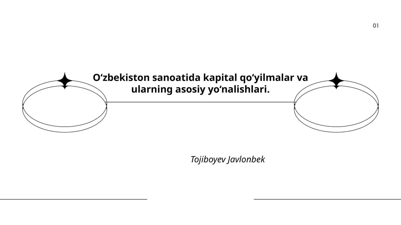 O‘zbekiston sanoatida investitsiya siyosati