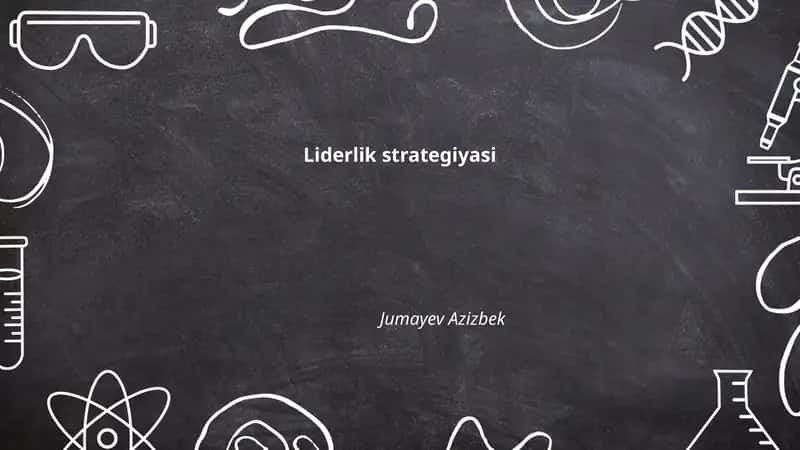 Liderlik strategiyasi
