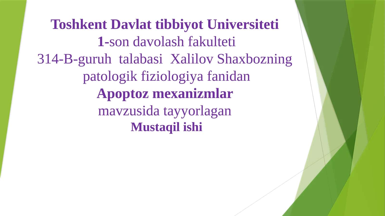 Apoptoz mehanizmlari