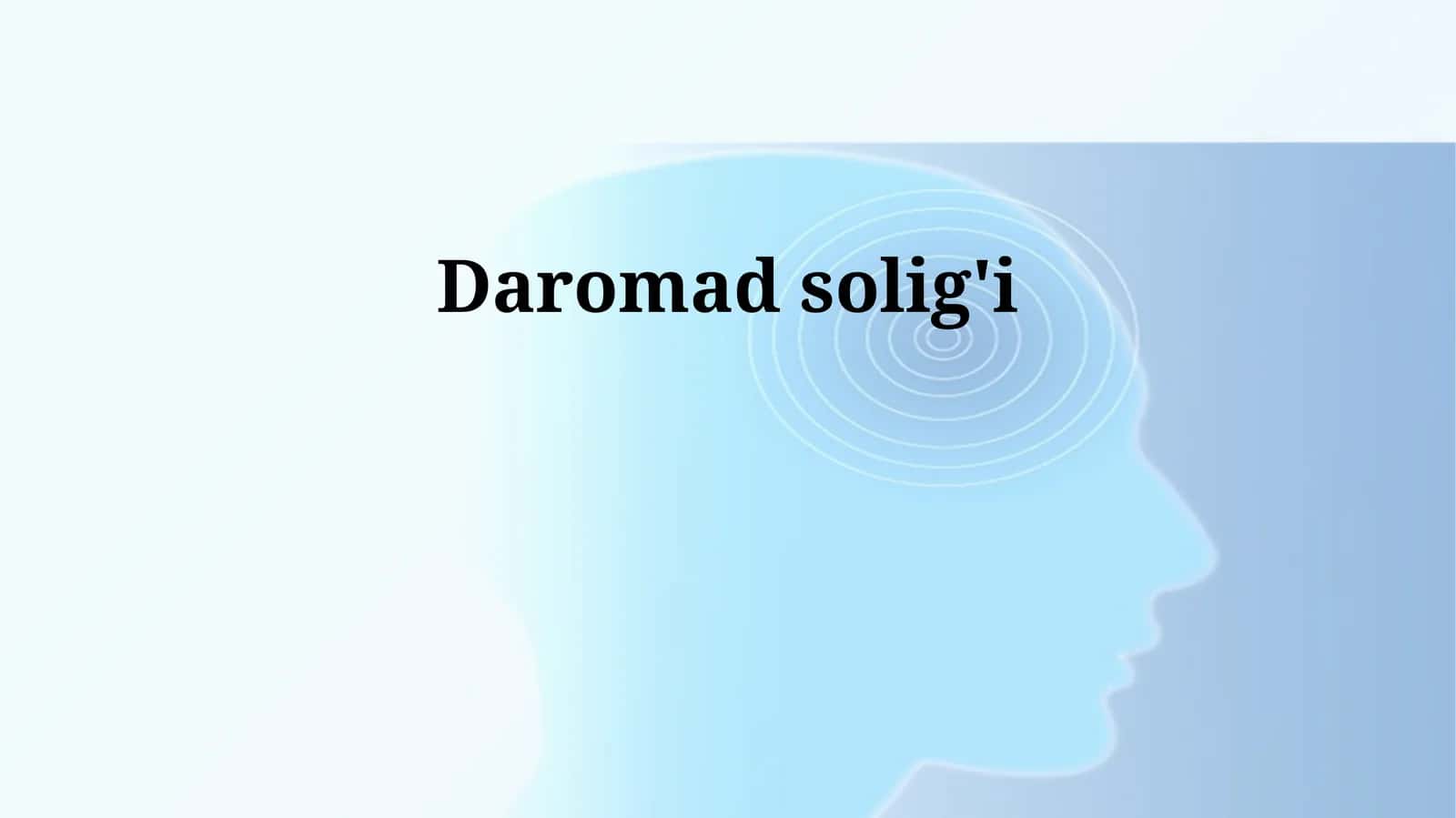 Daromad solig'i