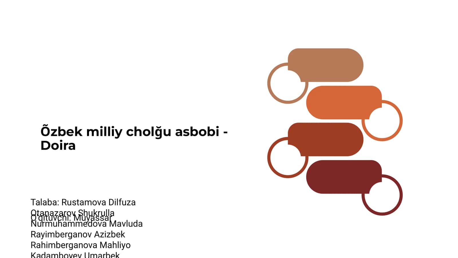 Õzbek milliy cholğu asbobi - Doira
