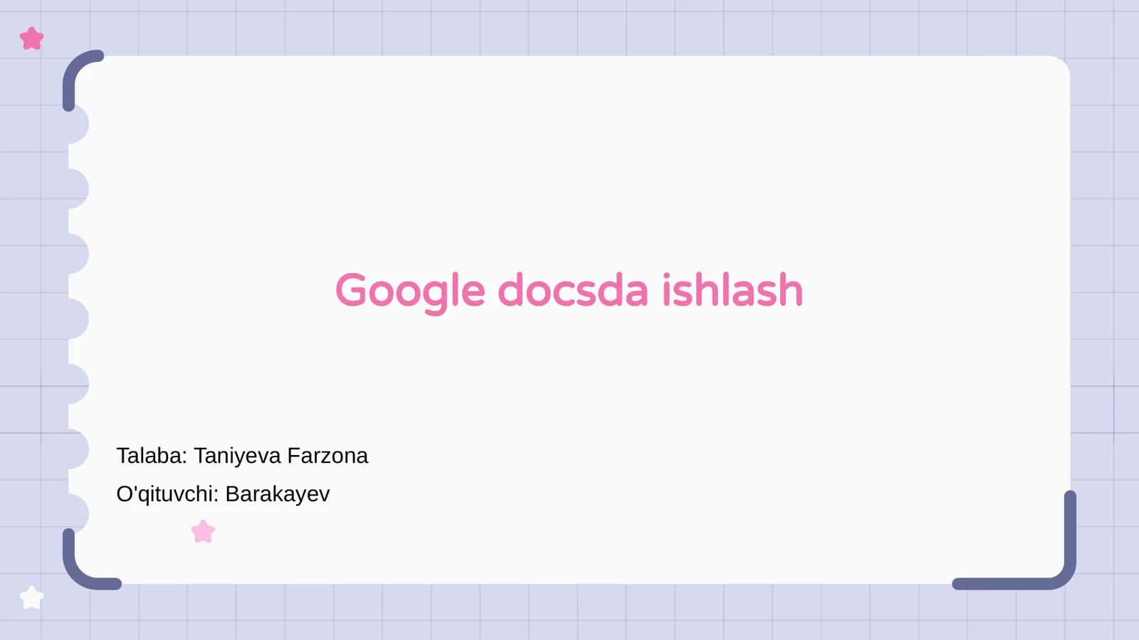 Google Docs