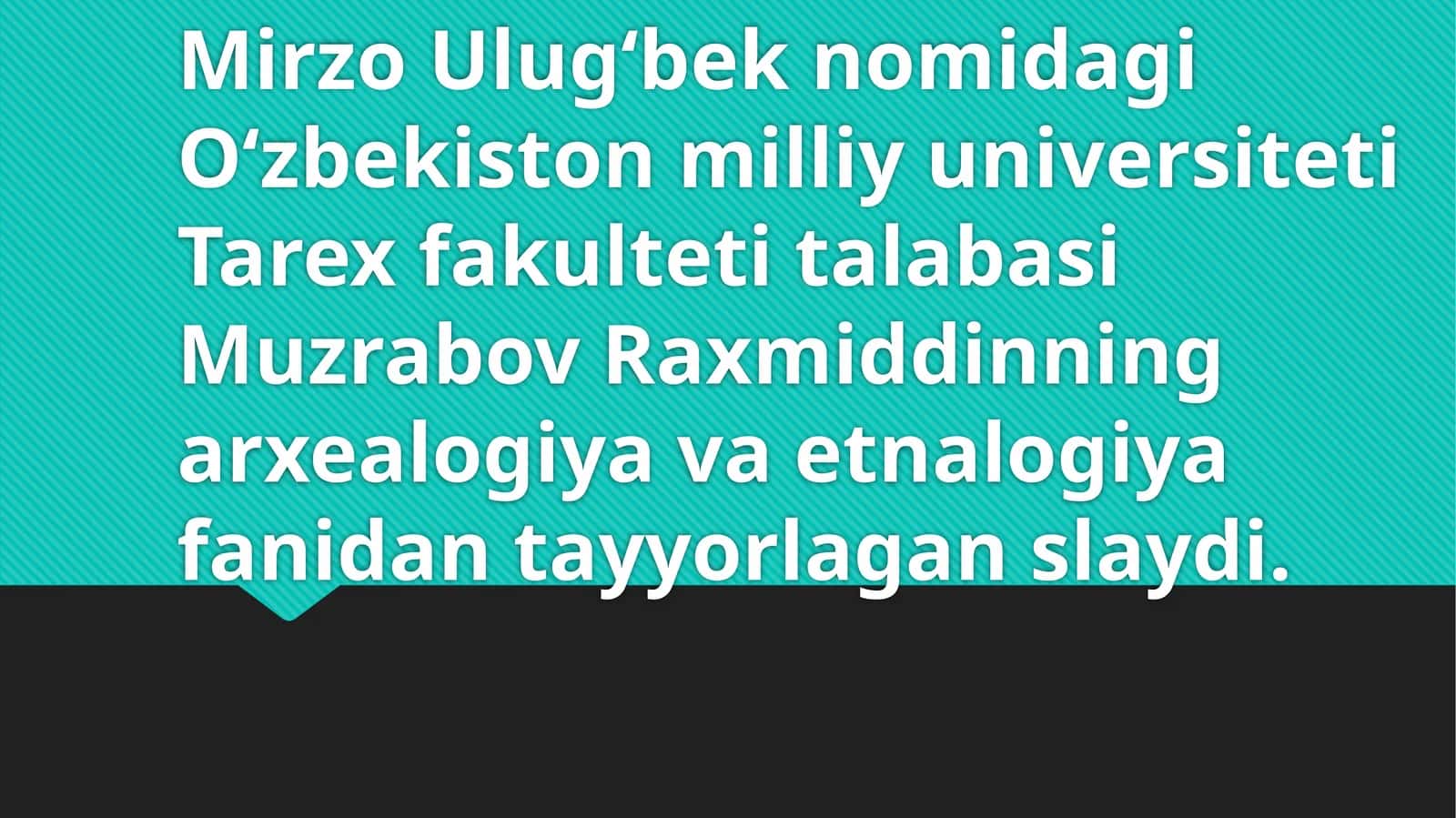 Turkmanlar va qozoqlar: bayramlar oʻyinlari