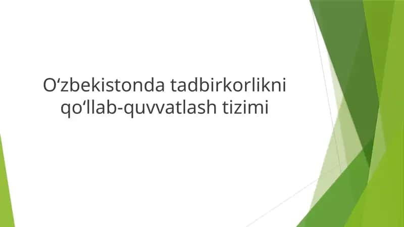 Tadbirkorlik faoliyatini moliyalashtirish jamg'armasi