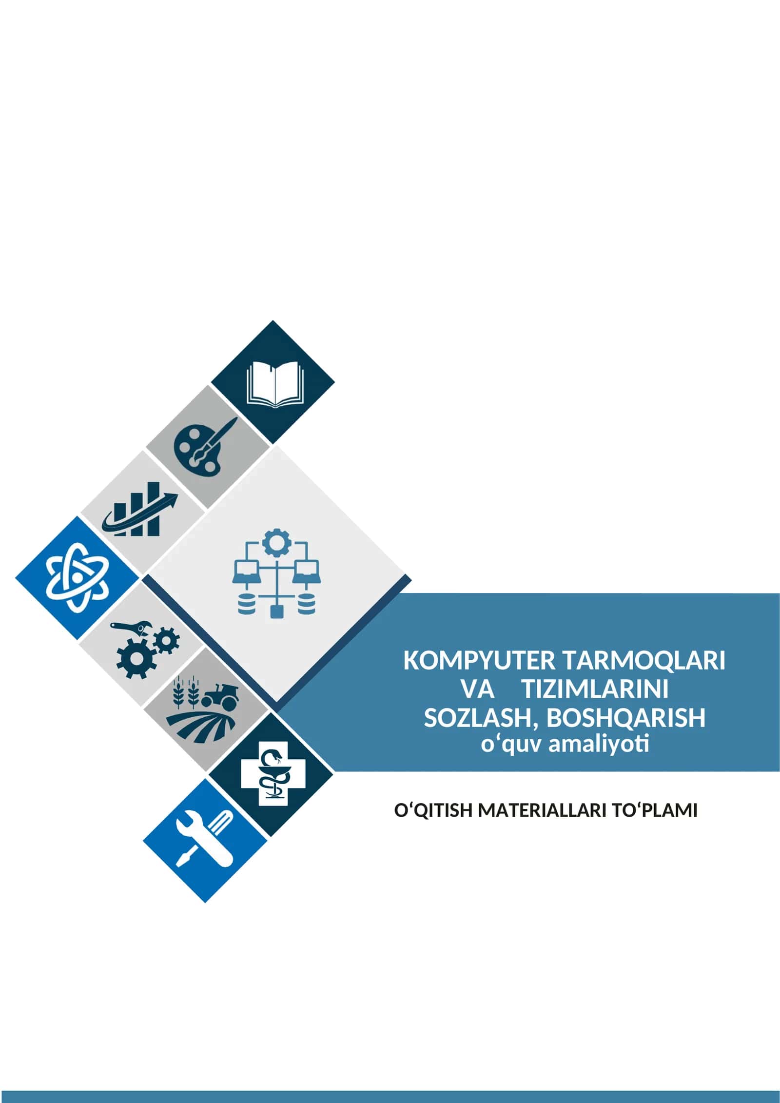 “KOMPYUTER TARMOQLARI VA TIZIMLARINI SOZLASH, BOSHQARISH O’QUV AMALIYOTI” FANIDAN  O` Q I T I SH M A T E R I A L L A R I