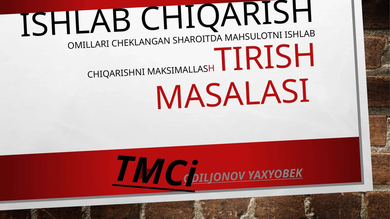 Ishlab chiqarish omillari