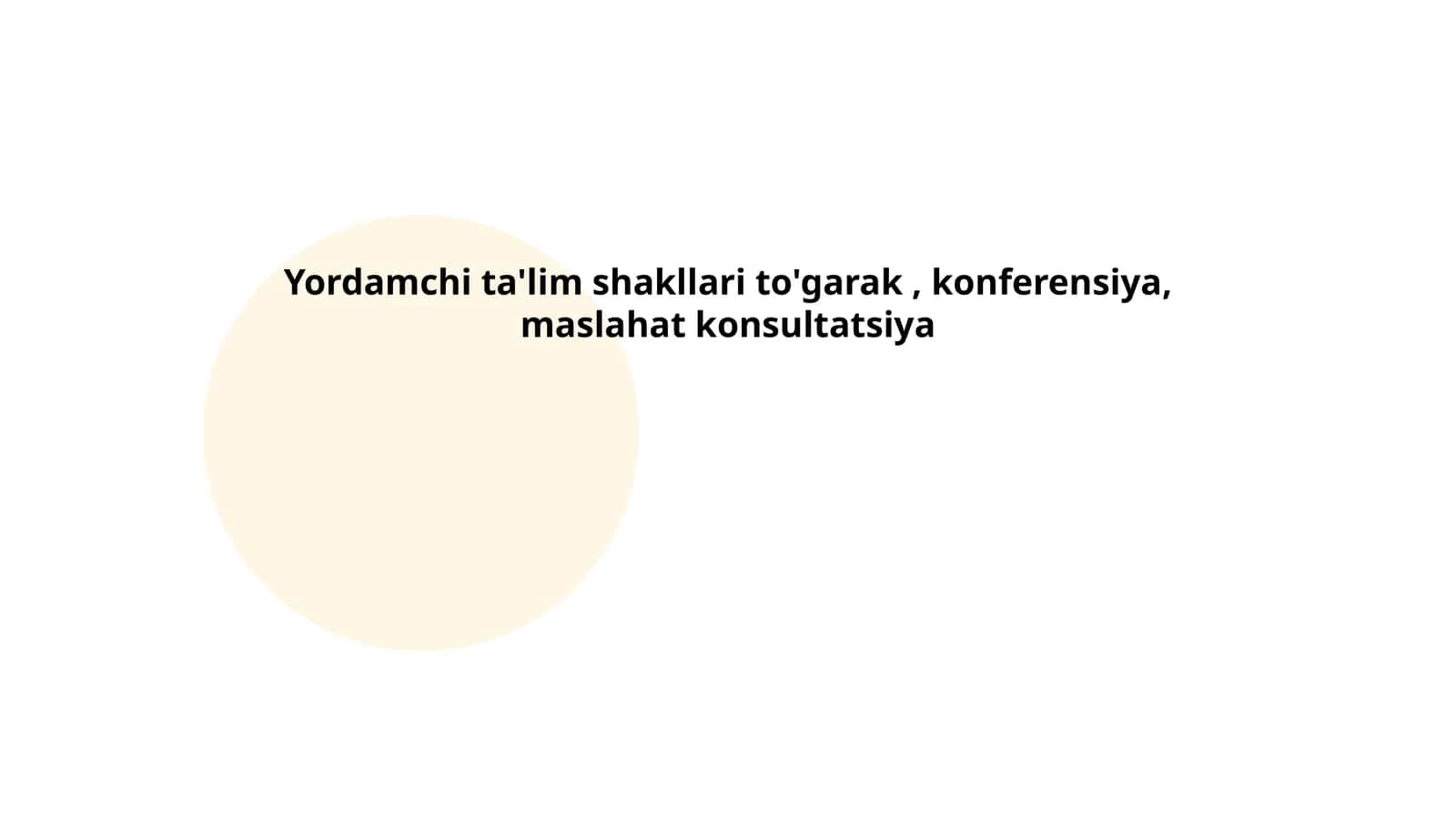 Ilmiy maqolalar yozish bo'yicha to'garak