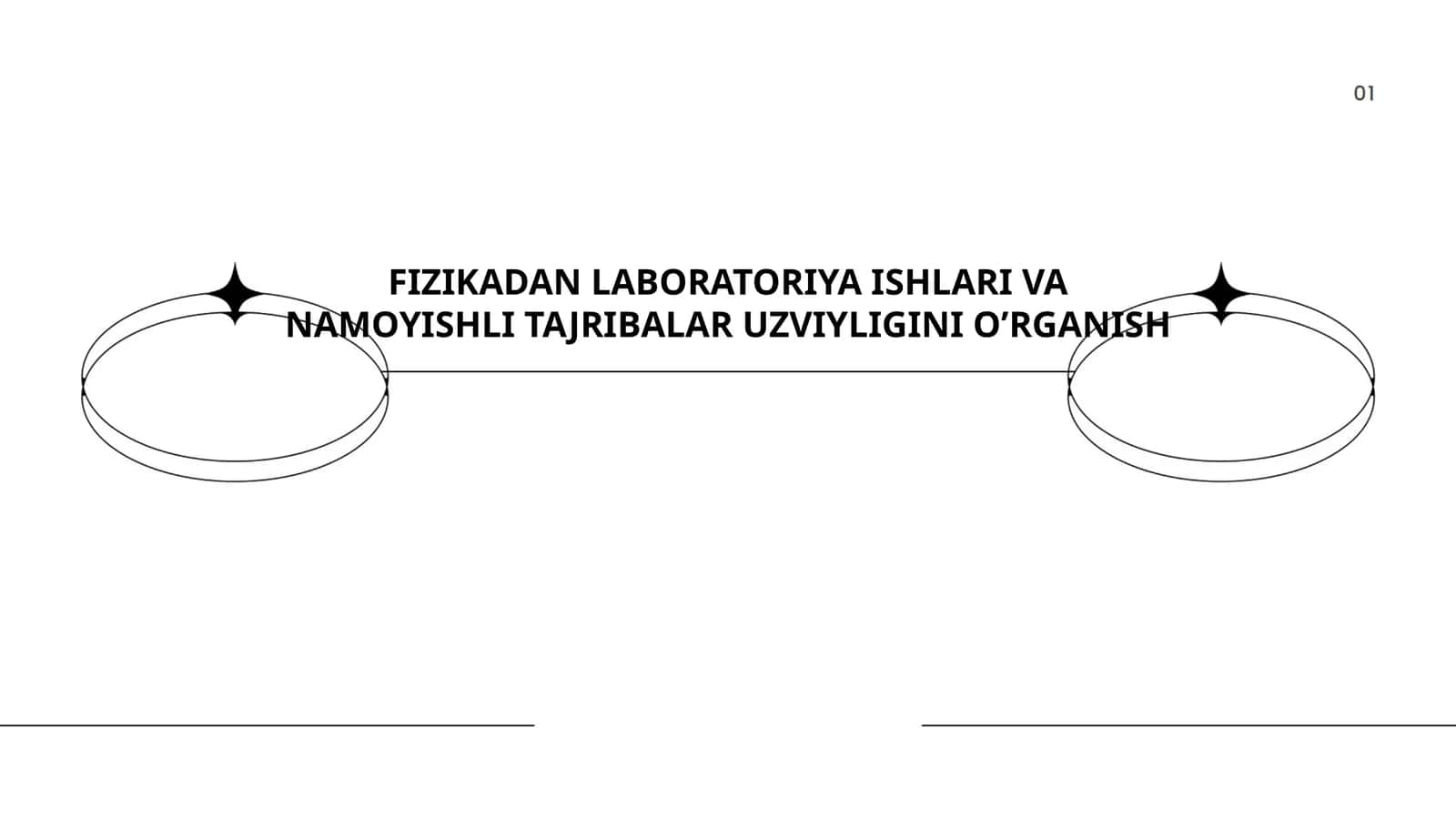 FIZIKADAN LABORATORIYA ISHLARI VA NAMOYISHLI TAJRIBALAR UZVIYLIGINI O’RGANISH