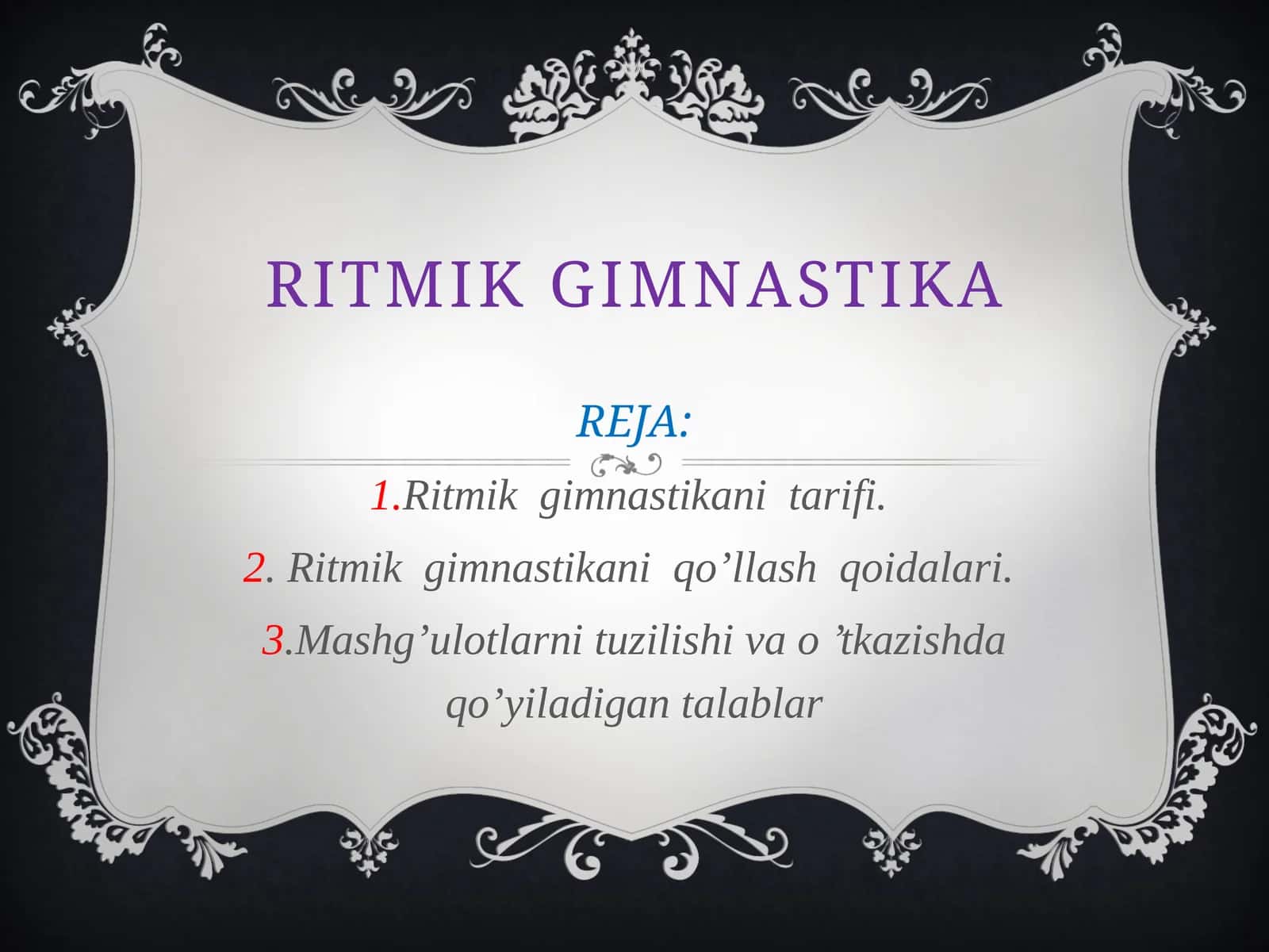 RITMIK GIMNASTIKA