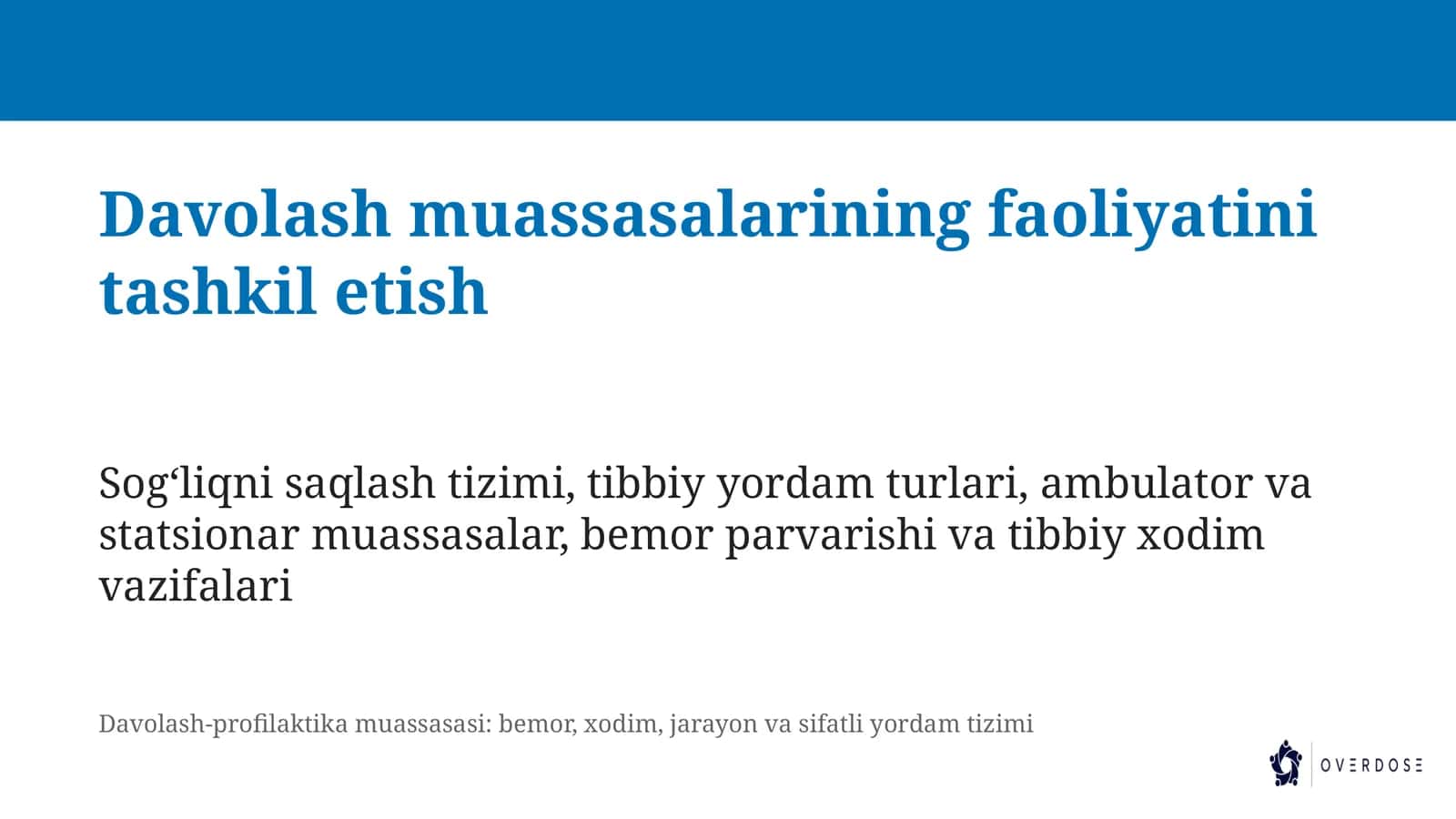 Mavzu rejasi