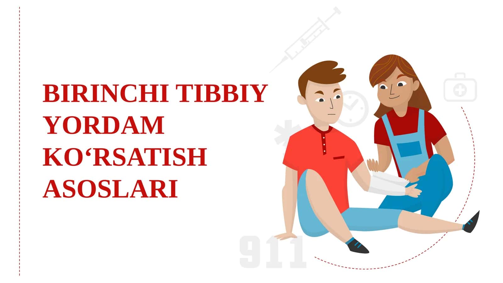 Birinchi yordam ko'rsatish