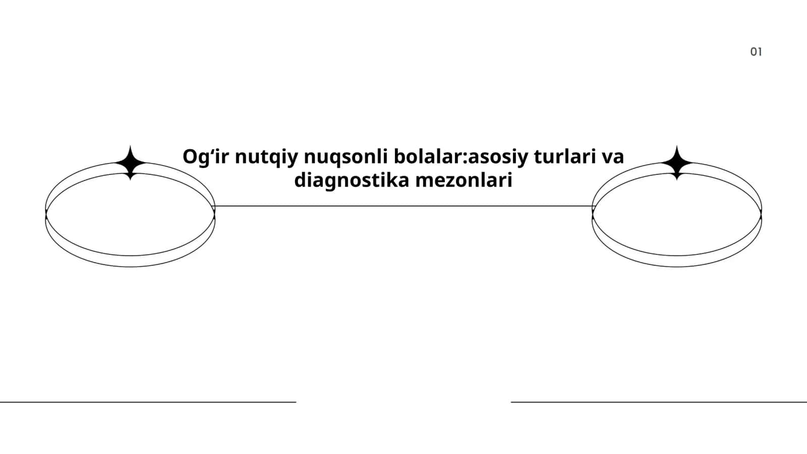 Ogʻir nutqiy nuqsonli bolalar:asosiy turlari va diagnostika mezonlari
