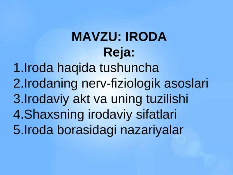 Iroda