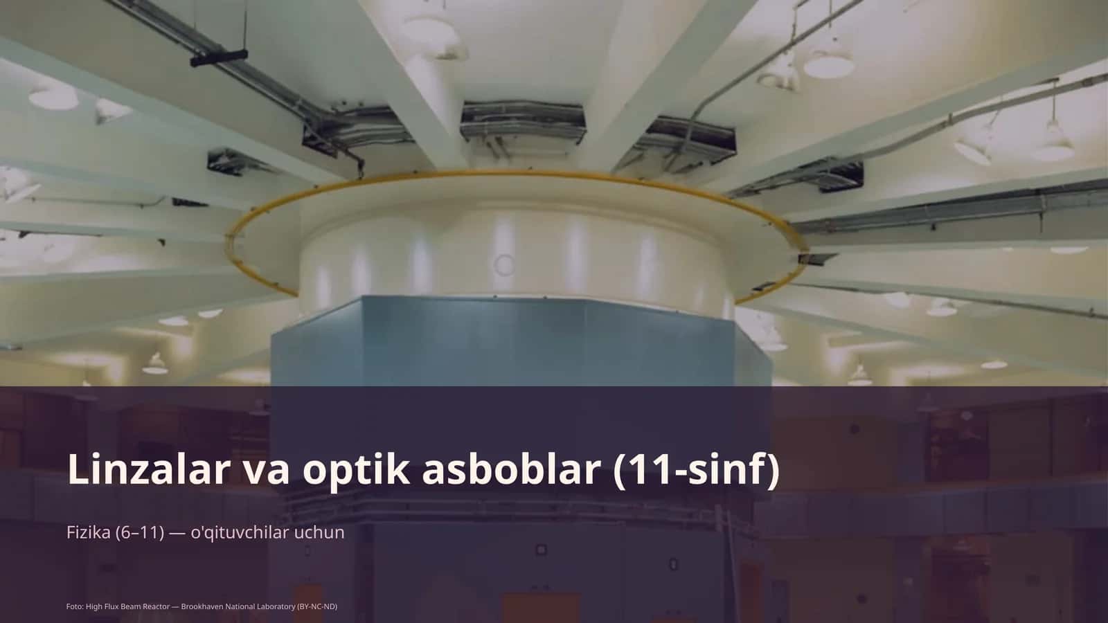 Linzalar va optik asboblar (11-sinf)