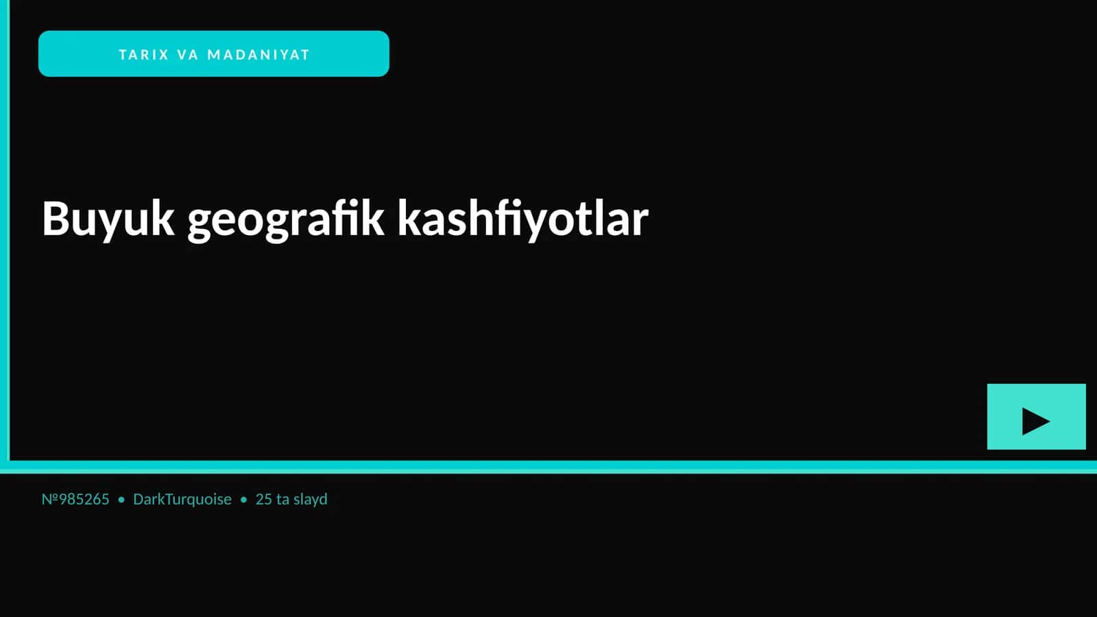 Buyuk geografik kashfiyotlar