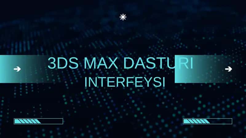 3DS MAX DASTURI